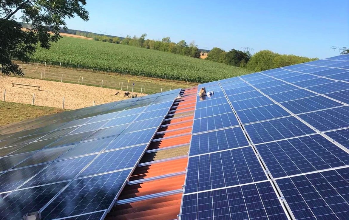 Photovoltaik Anlage 669 kWp Reithalle Wilhelminenhof