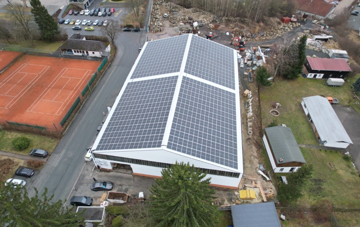 Photovoltaik Anlage in Bayern - 300 kWp - Schwarzenbach an der Saale